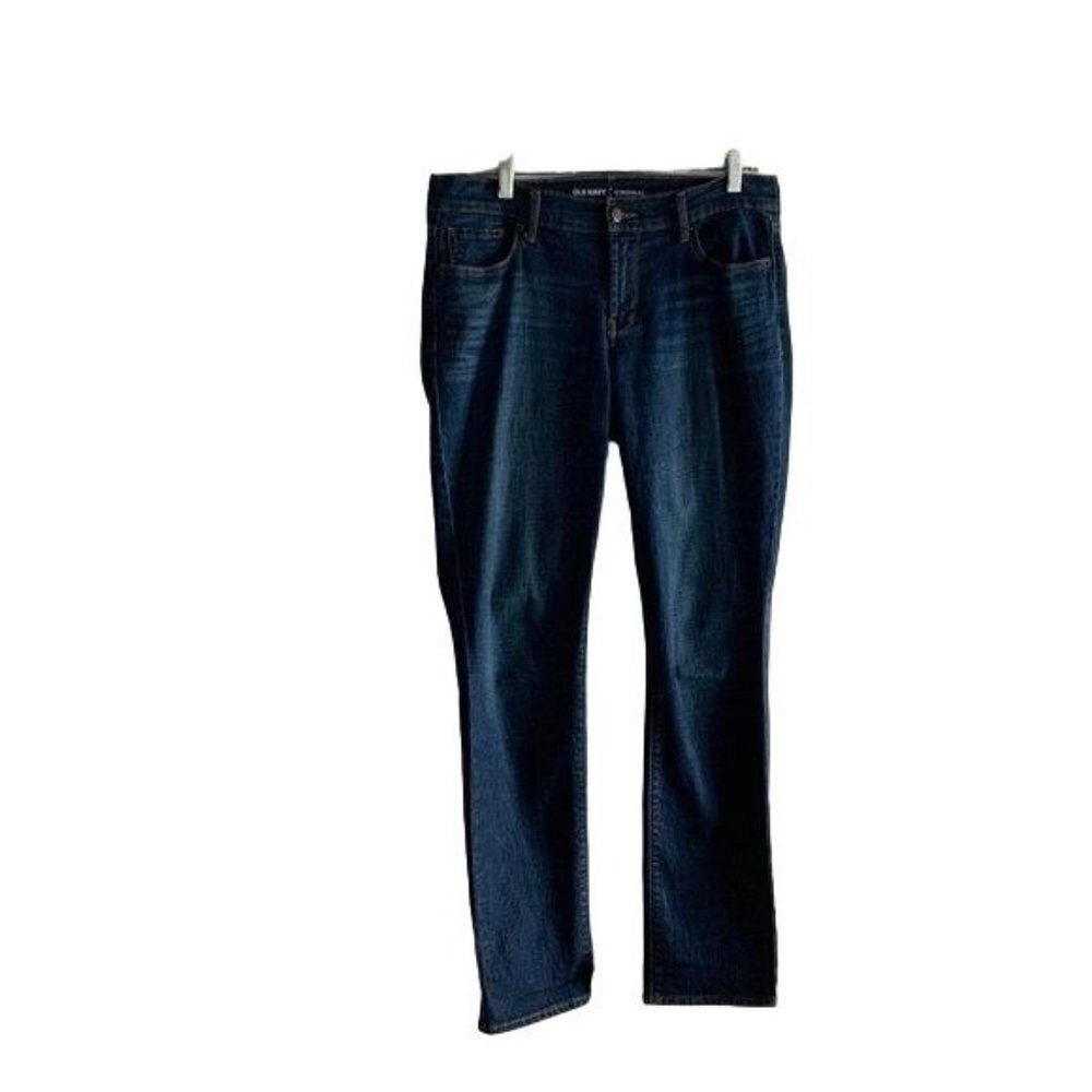 Old Navy 5 POCKET, ZIP FRONT  8 Blue   COTTON, POLYESTER, SPANDEX ALL SEASON